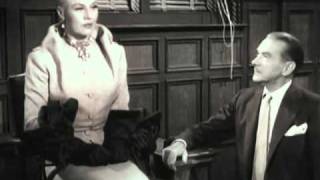 Clifton Webb vs Ginger Rogers in Dreamboat 1952