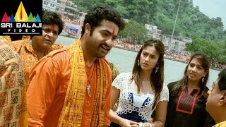 Shakti Movie MS and JrNTR Dialogue Scene  JrNTR Ileana  Sri Balaji Video