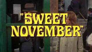 Trailer  SWEET NOVEMBER 1968