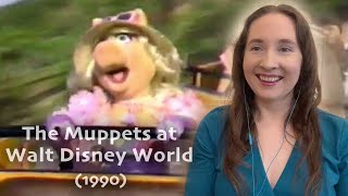 The Muppets at Walt Disney World 1990 First Time Watching Reaction  Review