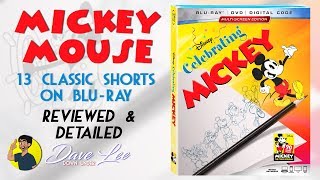 CELEBRATING MICKEY MOUSE Bluray  13 Classic Shorts Review Detailed Announced