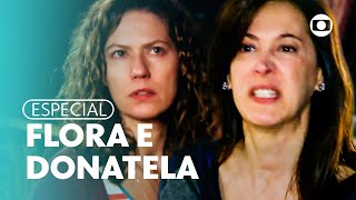 Flora ou Donatela quem diz a verdade  A Favorita   Vale a Pena Ver de Novo  TV Globo