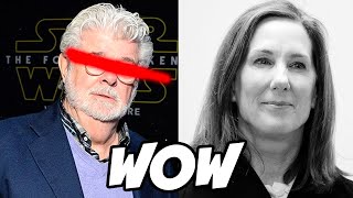 Kathleen Kennedy Says MOVE ON From George Lucas Star Wars WHAT THE