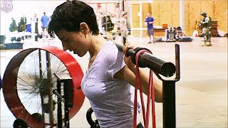 Workout Antje Traue FaoraUl Man of Steel Behind The Scenes