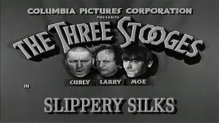 The Three Stooges  019 Slippery Silks 1936 Moe Larry and Curly