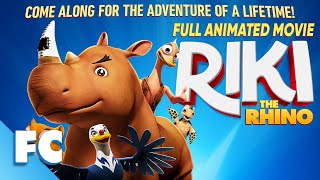 Riki Rhino  Full HD Animated Animal Movie  Free Movie  Adventure Animation  FC