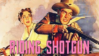 Riding Shotgun 1954 Movie  Randolph Scott Wayne Morris Joan Weldon  Facts and Update Review