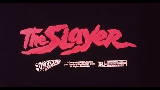 The Slayer Original Trailer J S Cardone 1982