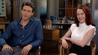 Manhattan Rachel Brosnahan and Ashley Zuckerman Talk Season 2