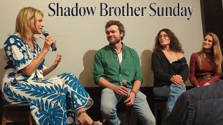 Alden Ehrenreich SHADOW BROTHER SUNDAY QA with Elizabeth Banks  October 19 2023 4K