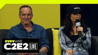 Agents Of SHIELDs Clark Gregg And MingNa Wen  C2E2 2019  SYFY WIRE