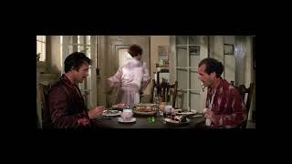 The Fortune 1975 Breakfast  Mindism scene with Jack Nicholson Stockard Channing  Warren Beatty