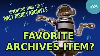 The Stars of Adventure Thru the Walt Disney Archives Name Their Favorite Disney Artifact