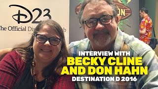 D23 Interview Becky Cline  Don Hahn discuss Walt Disney Archives  Disneynature films