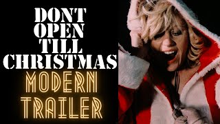 Dont Open Till Christmas 1984 Modern Trailer  Vinegar Syndrome  Xmas Slasher Horror Movie 1980s