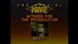 80s Ads Trailer Witness for the Prosecution TV Spot 1982