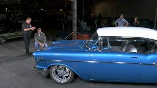 57 Bel Air Reveal  Overhaulin