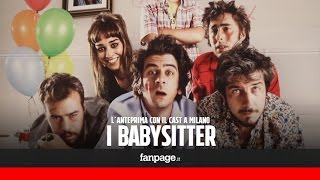 Il cast de I babysitter al Bicocca Village anteprima e bagno di folla a Milano