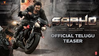 Saaho Official Teaser  Telugu  Prabhas  Shraddha Kapoor  Sujeeth  UV Creations  SaahoTeaser