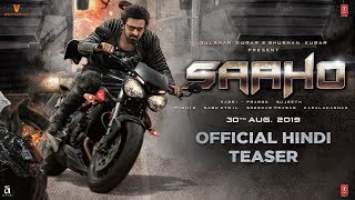 SAAHO TEASER  Prabhas Shraddha Kapoor Neil Nitin Mukesh  Bhushan Kumar  Sujeeth  Vamsi Pramod