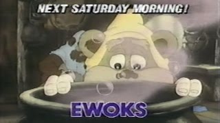 ABC Ewoks Droids Scooby  The Littles promo 1985