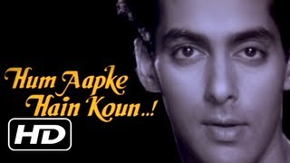 Hum Aapke Hain Koun  Title Song  Salman Khan  Madhuri Dixit  Classic Romantic Song