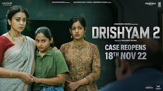 Drishyam 2  Ajay Devgn Akshaye Khanna Tabu Shriya Saran  Abhishek Pathak  In Theaters 18th Nov