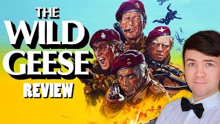 The Wild Geese  Roger Moore Richard Burton  Richard Harris in an Expendables Prototype  Review