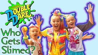 Meeting JoJo Siwa in Real Life at Nickelodeon Double Dare Who Gets Slimed VidCon 2018