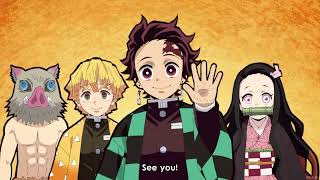 Demon Slayer Kimetsu no Yaiba  The Hashira Meeting Arc 2020  Post Credit of Sub  Dub