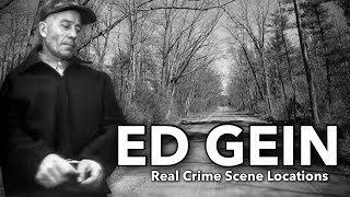 Ed Gein The Butcher of Plainfield  REAL Crime Scene Locations   4K