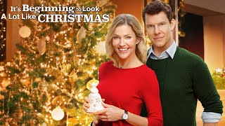 Its Beginning to Look a Lot Like Christmas 2019 Hallmark Film  Tricia Helfer Eric Mabius  Review