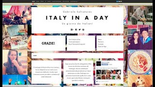 Italy in a Day di Gabriele Salvatores e la RAI video documentario su YouTube