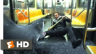 Sharknado 2 The Second One 410 Movie CLIP  Subway Sharks 2014 HD