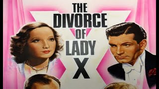 The Divorce Of Lady X 1938 Merle OberonLaurence OlivierRalph Richardson