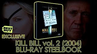 Kill Bill Vol 2 2004 Best Buy Bluray Steelbook  Uma Thurman  Quentin Tarantino  Unboxing