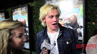 Ross Lynch at the Bad Hair Day Premiere Red Carpet BadHairDay DisneyChannelPR