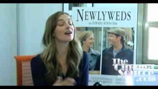 Caitlin Fitzgerald Exclusive Interview for the movie Newlyweds