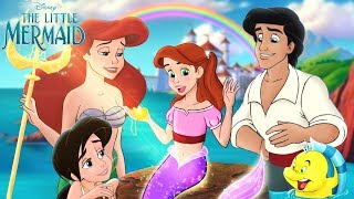 The Little Mermaid Ariel and Eric have TWO daughters The royal mermaid family Alice Edit