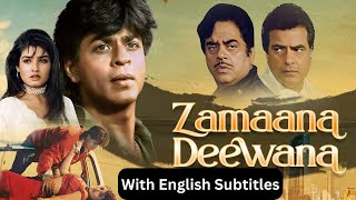 Zamaana Deewana  Hindi Hit Movie With English Subtitles  Shahrukh Khan  Raveena Tandon