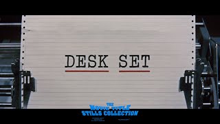 Desk Set 1957 title sequence