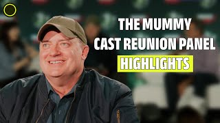 The Mummy Cast Reunion  BEST MOMENTS  Brendan Fraser and Oded Fehr