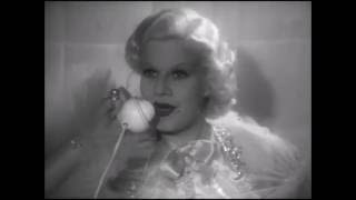 Dinner at Eight 1933  Hilda Vaughn  Jean Harlow and Billie Burke scene