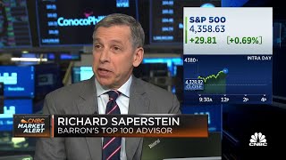 Hedge the slowdown in equities with investments in bonds says Treasury Partners Richard Saperstein