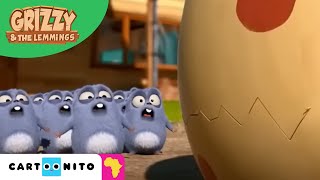 Grizzy  the Lemmings  Dinosaur  Cartoonito Africa