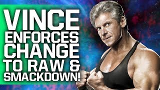 Vince McMahon Enforces Change To WWE Raw And SmackDown  Unannounced AEW Match Revealed