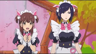 akibamaidwar anime cosplay action crime maidcafe Akiba Maid War Eng Sub Official Trailer 2