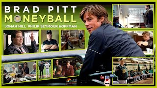 Moneyball  Brad Pitt  Jonah Hill  Philip Seymour Hoffman  Robin Wright  Chris Pratt  2011