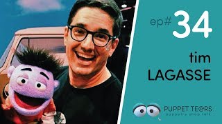 Puppet Tears ep 034  Tim Lagasse talks Helpsters Crash  Bernstein  getting EVERY kind of puppet