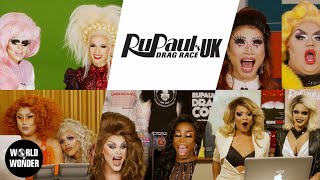 Drag Queens React RuPauls Drag Race UK with Trixie Katya Mariah Morgan  more